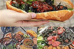 Bánh mì bò lá lốt “quen mà lạ”, hot đến thế nhưng cả Sài Gòn chỉ có đúng một hàng bán 
