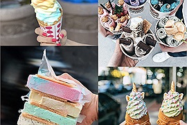 Không chỉ có kem Tràng Tiền, Hà Nội còn ti tỉ các món kem khác độc đáo không kém cho những ngày nắng nóng đây này! 