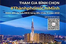 Hết ẩm thực Việt được đề cử kỷ lục châu Á lại đến TP HCM lọt top đề cử “Điểm đến du lịch MICE hàng đầu châu Á 2022” 