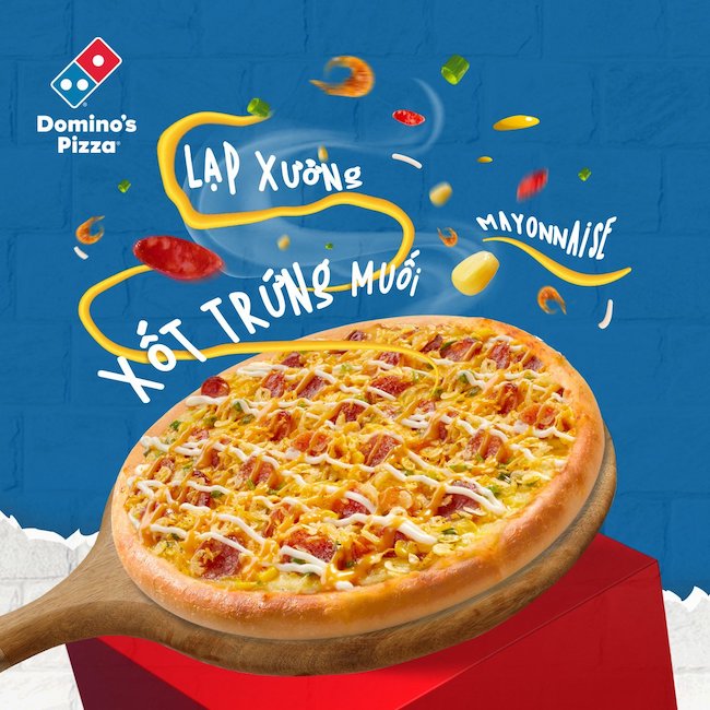 Domino’s Pizza ra mắt pizza lạp xưởng sốt trứng muối dự sẽ gây sốt 