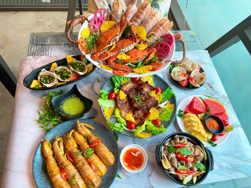 buffet hải sản hàng đầu Hà Nội