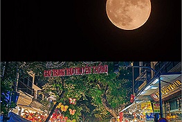 Những hình ảnh ấn tượng trong đêm Trung thu 2022 ở Hà Nội và một số vùng lân cận