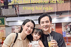 Ông Cao Thắng chở Đông Nhi vi vu khắp Hà Nội, vội lắm mới "chèo hết foodtour trong hai ngày"