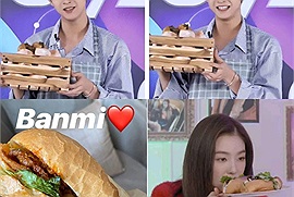 Thực tập sinh Việt Nam giới thiệu bánh mì trên sóng truyền hình Hàn Quốc