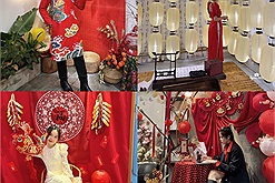 Lưu ngay các quán cà phê Hà Nội được trang trí Tết lung linh, huyền ảo để "sắm ảnh" đẹp