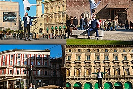 Chiêm ngưỡng loạt ảnh check-in thành phố Milan độc đáo của hai anh em Quốc Cơ và Quốc Nghiệp