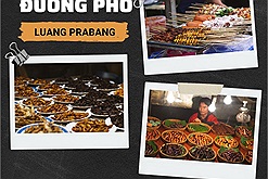Trải nghiệm ẩm thực đường phố Luang Prabang qua loạt ảnh sinh động của bạn trẻ đang ở Lào