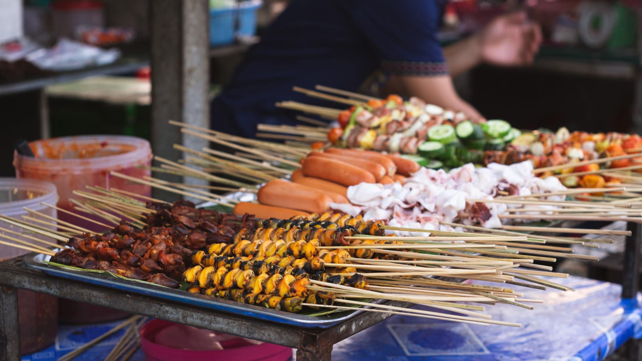 ẩm thực đường phố Luang Prabang
