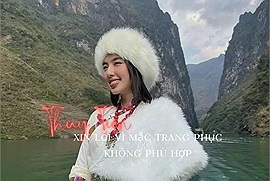 Thùy Tiên lên tiếng xin lỗi vì mặc trang phục không phù hợp chụp hình tại Hà Giang: Đẹp người đẹp nết bảo sao không yêu!