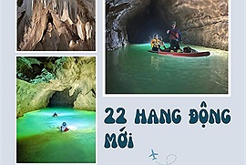 Bên trong 22 hang động mới phát hiện ở khu vực Sơn Đoòng: "Sẽ rất thú vị khi khám phá bằng thuyền"