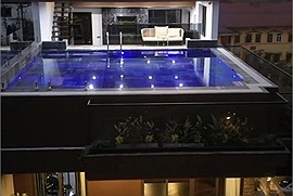 Nhà riêng có bể bơi vô cực như khách sạn ở Nam Từ Liêm gây sốt MXH