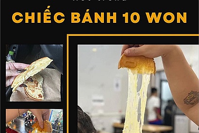 Giải mã hot trend chiếc bánh 10 won đang khiến giới trẻ kêu trời vì gặp phải phiên bản lỗi