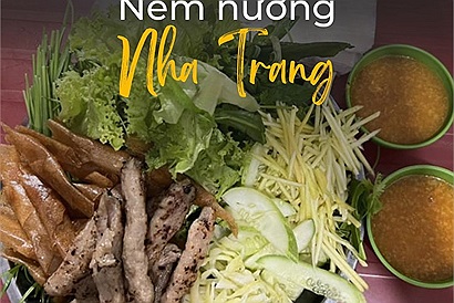 Tranh luận về món nem nướng Nha Trang được biến tấu "ngon kiểu Hà Nội"