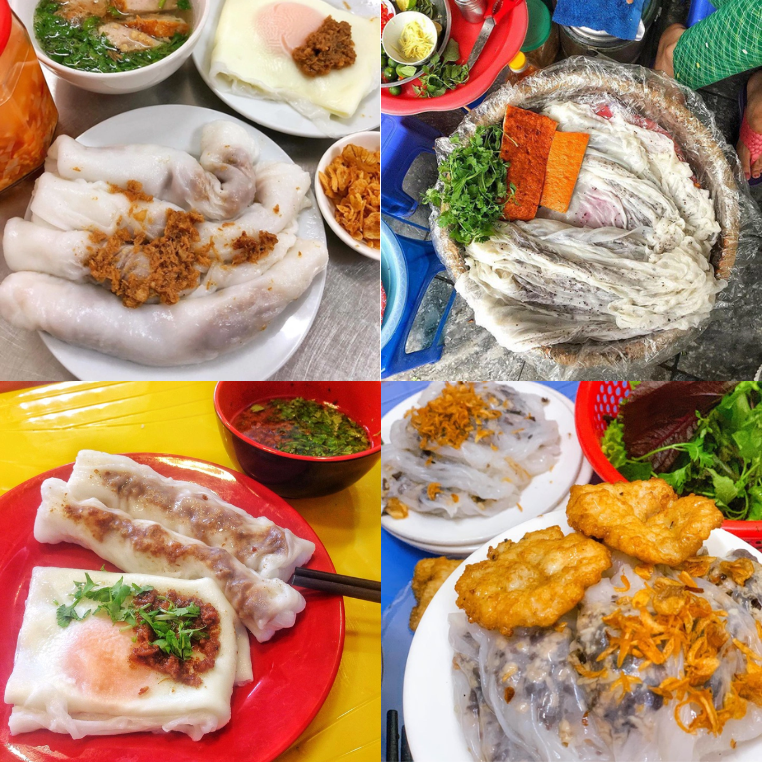 Các phiên bản bánh cuốn trứ danh của từng vùng miền được biến tấu độc đáo, thơm ngon
