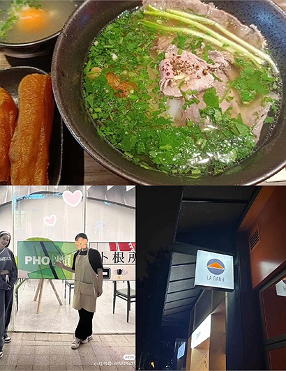 Chi Pu mở nhà hàng phở tại khu trung tâm Thượng Hải, thực khách nước bạn thích thú đến thưởng thức đông đúc