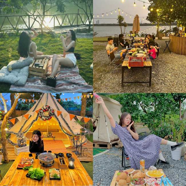 Cuối tuần đi "trốn" Hà Nội với hội bạn thân ở 3 quán cà phê kết hợp camping với giá “hạt dẻ”