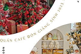 Độc lạ những quán café décor Giáng sinh sớm giữa tháng 10 cho team Hà Nội và Sài Gòn