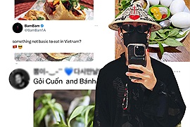 Bambam (GOT7) vừa đến Việt Nam đã hỏi ngay đặc sản để thử, fan nhiệt tình gợi ý 7749 món ngon
