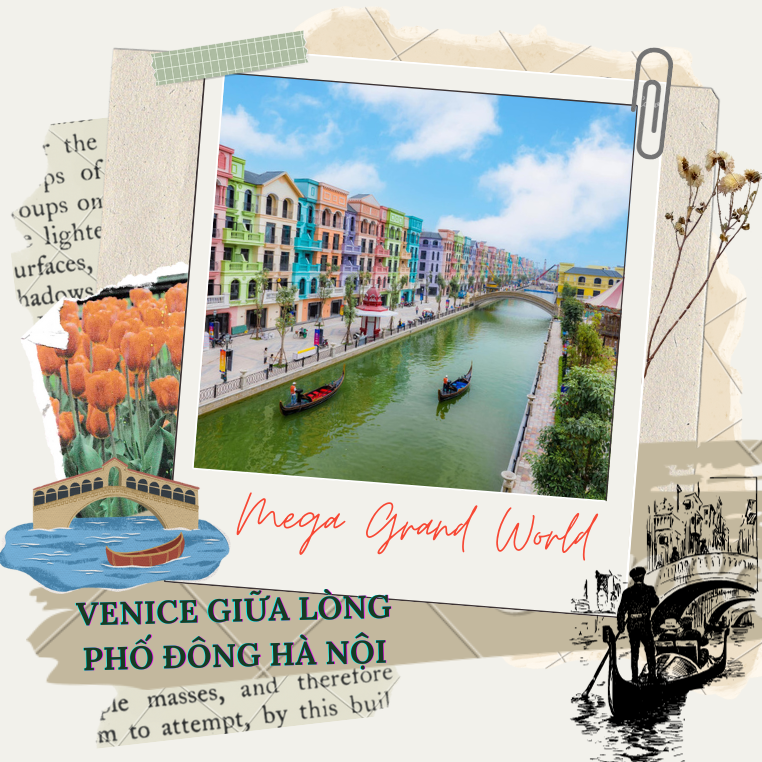 Chiêm ngưỡng "Thương cảng The Venice Nước Ý" thơ mộng ngay giữa lòng phố Đông Hà Nội trước ngày khai trương