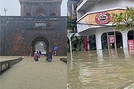 Đi du lịch Huế đúng ngày mưa lụt, cô gái có trải nghiệm "không bao giờ quên"