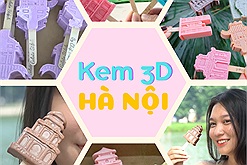Độc lạ những địa danh Hà Nội “có thể ăn được”: Trend kem tạo hình 3D hot nhất 2023 đã cập bến Hà Nội rồi đây! 