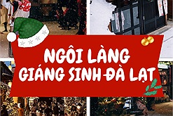 Giới trẻ rủ nhau "lên đồ" đến thị trấn nhỏ ngập tuyết ở Đà Lạt đón Giáng sinh