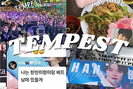 TEMPEST khoe danh sách food tour Việt Nam siêu dài khiến fan thích thú