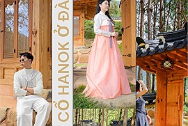 Làng cổ Hàn Quốc thu nhỏ giữa lòng Đà Lạt - Nhà cổ Hàn Quốc Hanok ở khu du lịch Rừng Thông Núi Voi đẹp như phim cổ trang