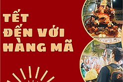 Địa điểm hot nhất Hàng Mã lúc này là đây, ai đi qua cũng phải ngước nhìn