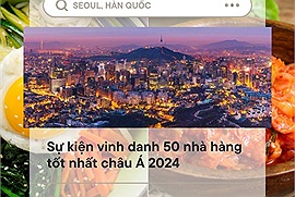 Seoul sẽ trở thành tâm điểm ẩm thực châu lục với sự kiện vinh danh 50 nhà hàng tốt nhất châu Á 2024