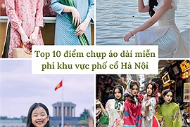 Tổng hợp Top 10 địa điểm chụp hình áo dài Tết miễn phí tại khu vực phố cổ Hà Nội