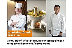 Những cái tên tiêu biểu trong 25 đầu bếp trình diễn ẩm thực châu Á tại sự kiện vinh danh 50 nhà hàng tốt nhất châu Á 2024