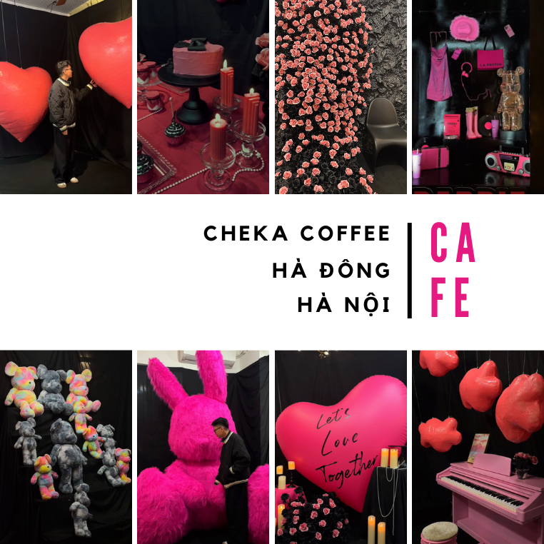 Fan Việt của BlackPink phát sốt với concept decor Hồng - Đen mới nhất của Cheka Café Hà Nội: "Nghệ cả củ" như triển lãm nghệ thuật