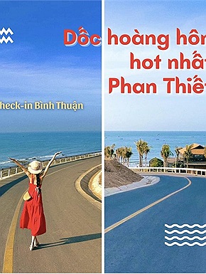 Check-in con dốc hoàng hôn hot nhất Phan Thiết "hâm nóng" mùa đi biển 2024 đang cận kề