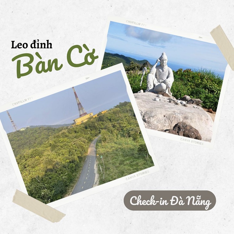 Leo đỉnh Bàn Cờ chiêm ngưỡng "bồng lai tiên cảnh" từ "nóc nhà" trung tâm Đà Nẵng