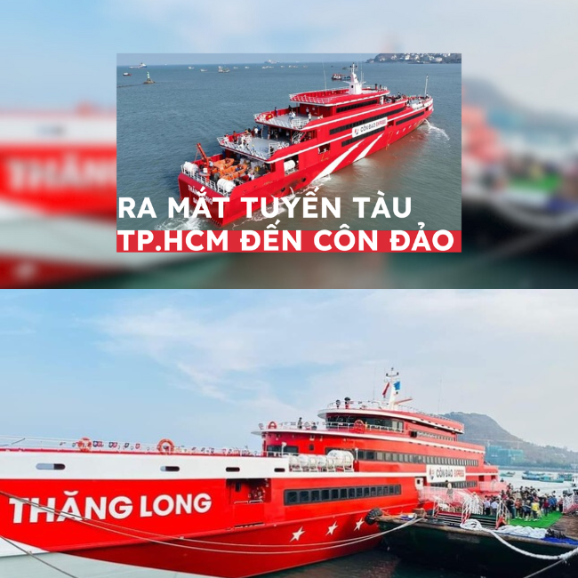 Siêu tàu cao tốc từ TP HCM đi Côn Đảo chính thức hoạt động vào tháng 5