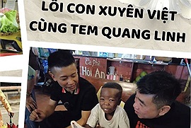 Thích thú với hình ảnh Lôi Con "xuyên Việt": Trải nghiệm mặc áo dài rực rỡ ở Huế, đến đâu cũng được "săn đón"