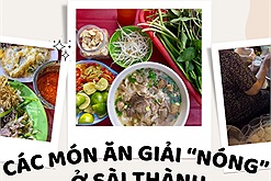 Những ngày nóng nực rủ nhau giải nhiệt bằng các món ăn này tại Sài Gòn