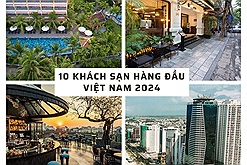 10 khách sạn hàng đầu Việt Nam trong bảng xếp hạng của giải thưởng Travellers' Choice 2024