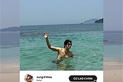 Nam diễn viên Hàn Quốc Jung Il Woo mê mệt thiên đường biển Cù Lao Chàm, ghé lại lần 2 và ở cả tuần cho đã