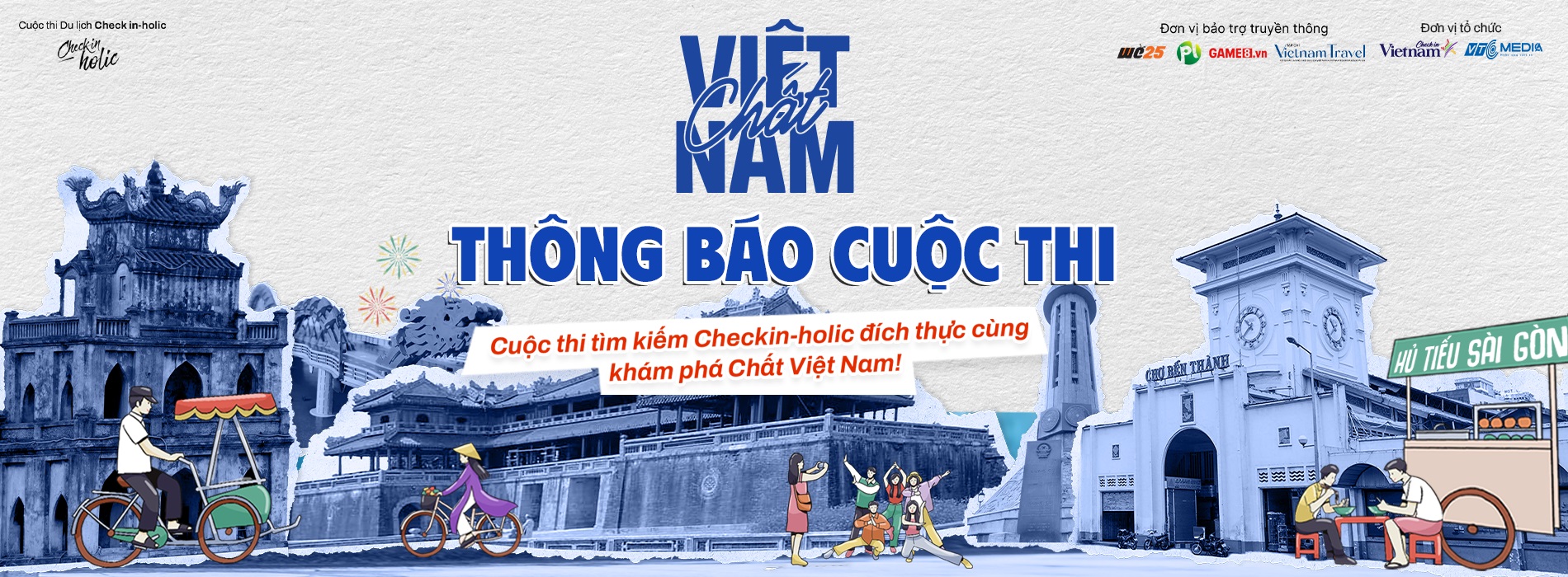 Thông báo tổ chức cuộc thi Checkin-holic mùa 3 - “Chất Việt Nam”