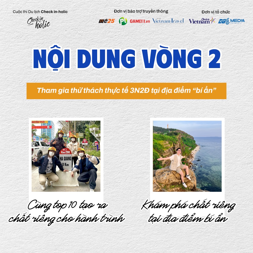 Thông báo tổ chức cuộc thi Checkin-holic mùa 3 - “Chất Việt Nam”