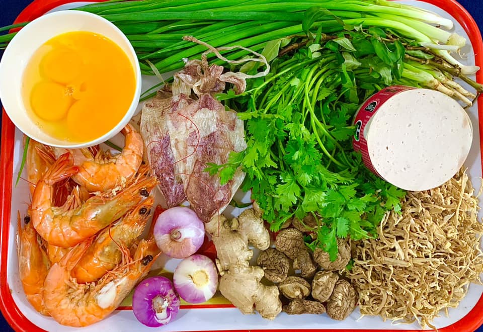 Công thức bún thang Hà Nội