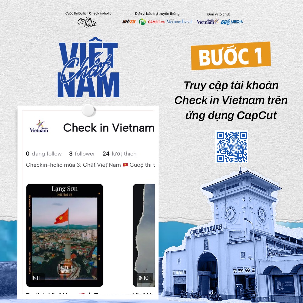 cách sử dụng template Capcut “Chất Việt Nam”