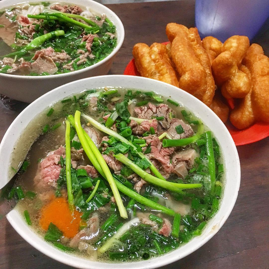quán ăn đường phố Hà Nội