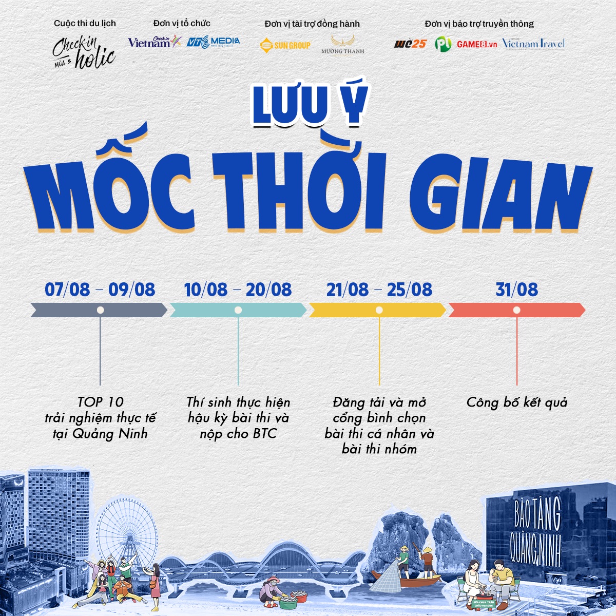 Thể lệ Vòng 2 Checkin-holic mùa 3 - “Chất Quảng Ninh”