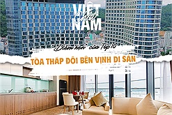 Lộ diện “điểm hẹn” của Top 10 Checkin-holic 3: Tòa tháp đôi bên Vịnh di sản của Tập đoàn khách sạn Mường Thanh