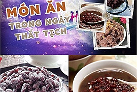 Những món ngon bạn có thể ăn để cầu may mắn trong ngày Lễ Thất tịch