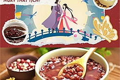 Ra phố ngại cảnh cảnh cô đơn thì nấu chè đậu đỏ để "chill chill" ngày Thất tịch cũng được mà!