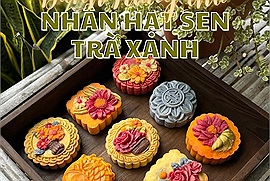 Công thức bánh Trung thu nhân hạt sen trà xanh vô cùng "tỉ mẩn bởi các công đoạn chuẩn bị"